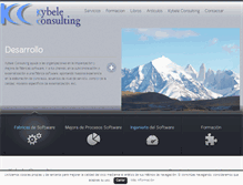 Tablet Screenshot of kybeleconsulting.com